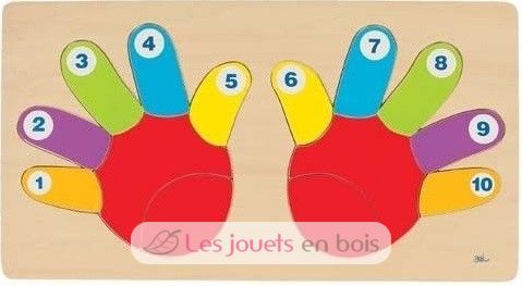 Puzzle de manos GO57875-5178 Goki 1
