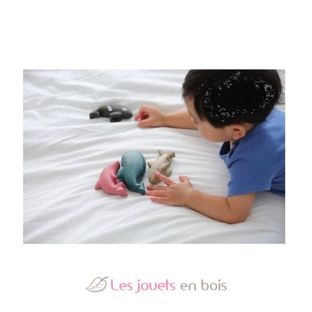 Mi primer puzzle - Animales del mar PT4643 Plan Toys 3