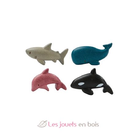 Mi primer puzzle - Animales del mar PT4643 Plan Toys 2