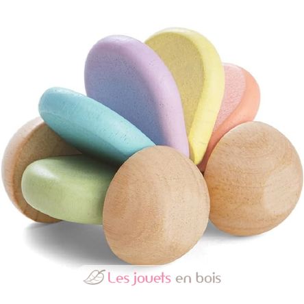 El cochecito de bebé en color pastel PT5254 Plan Toys 1