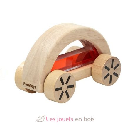 Coche con agua de color rojo PT5449R Plan Toys 1