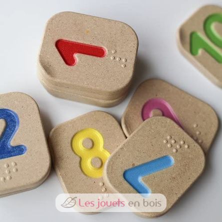 Aprender los números en braille PT5654 Plan Toys 2