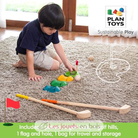 Mini Golf doble PT5683 Plan Toys 8