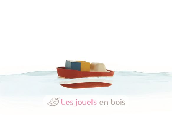 Barco modular rojo grande 21 cm PT5806 Plan Toys 3