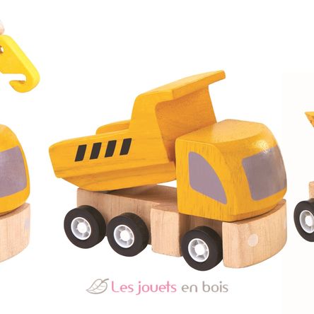Vehículos de construcción PT6047 Plan Toys 2