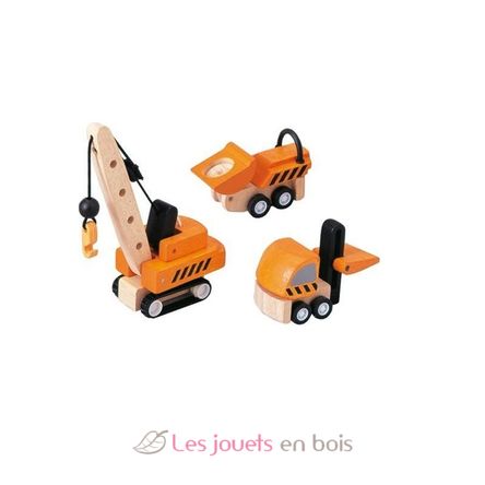 Vehículos de construcción PT6087 Plan Toys 1