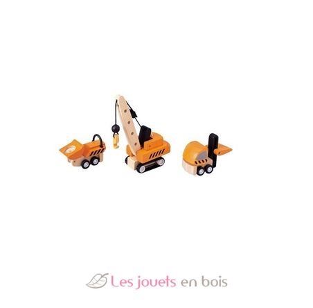 Vehículos de construcción PT6087 Plan Toys 2