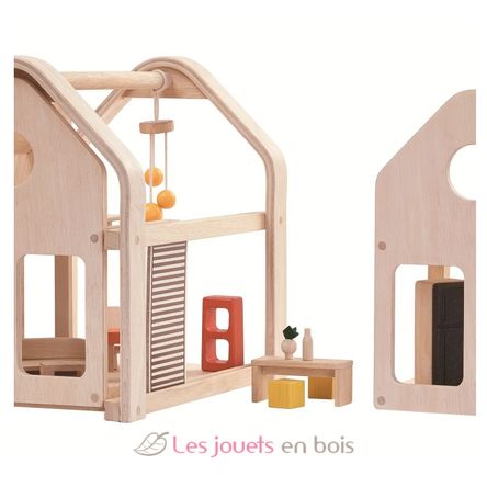 Casa amueblada 3 en 1 PT7611 Plan Toys 12