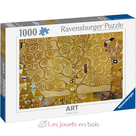 Puzzle El árbol de la vida Gustav Klimt 1000 piezas RAV12000134 Ravensburger 6