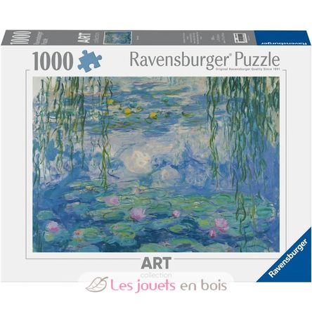 Puzzle Nenúfares Claude Monet 1000 piezas RAV12000194 Ravensburger 1