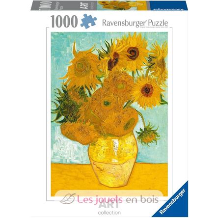 Puzzle Girasoles de Van Gogh 1000 piezas RAV12000070 Ravensburger 6