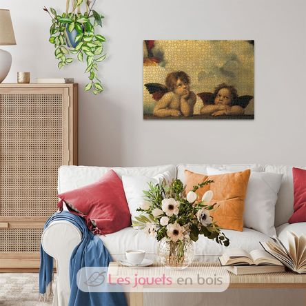 Puzzle Putti La Virgen Sixtina de Rafael 1000 piezas RAV12000062 Ravensburger 5
