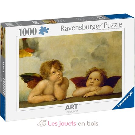 Puzzle Putti La Virgen Sixtina de Rafael 1000 piezas RAV12000062 Ravensburger 1