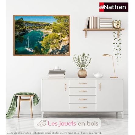 Puzzle Cala de Port-Miou 1000 piezas NA12002011 Nathan 4
