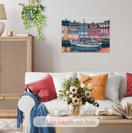Puzzle Copenhague Dinamarca 1000 piezas RAV12000111 Ravensburger 5