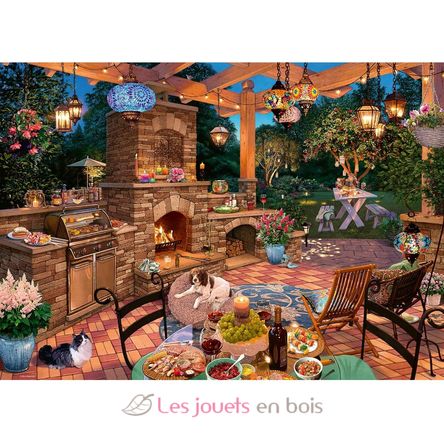 Puzzle La cocina exterior 1000 piezas RAV12000280 Ravensburger 2