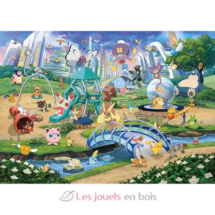 Puzzle Pokemon Eevee en el parque 1000 pzs RAV12002033 Ravensburger 3