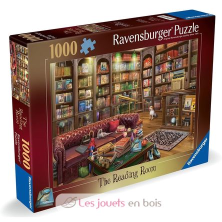 Puzzle La sala de lectura 1000 piezas RAV12000329 Ravensburger 3