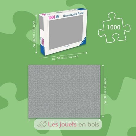 Puzzle El cobertizo del artista 1000 piezas RAV12001100 Ravensburger 3