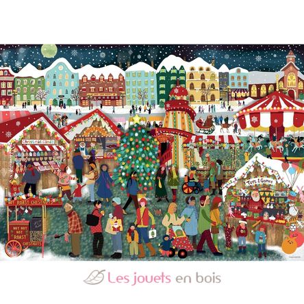 Puzzle Mercado navideño 1000 pzs RAV12000729 Ravensburger 2