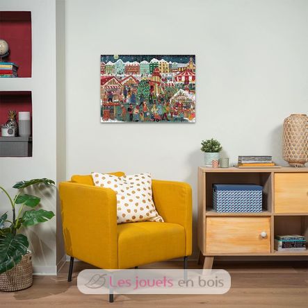 Puzzle Mercado navideño 1000 pzs RAV12000729 Ravensburger 5