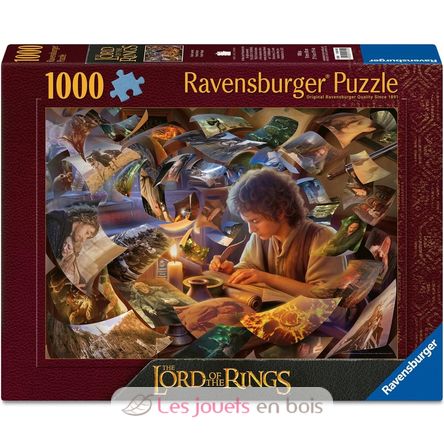 Puzzle El viaje de Frodo 1000 piezas RAV12001810 Ravensburger 1