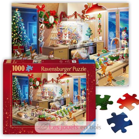Puzzle Hombres de jengibre 1000 pzs RAV12000718 Ravensburger 1