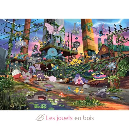 Puzzle Pokemon Jolteon y la Central Eléctrica 1000 pzs RAV12002034 Ravensburger 3