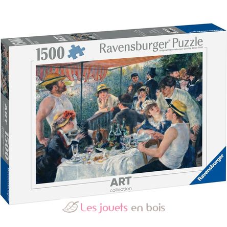 Puzzle El almuerzo de los remeros de Renoir 1500 piezas RAV12001246 Ravensburger 6