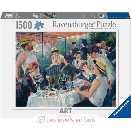 Puzzle El almuerzo de los remeros de Renoir 1500 piezas RAV12001246 Ravensburger 1