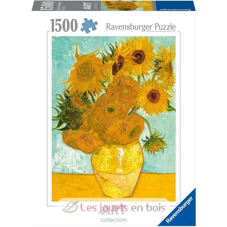Puzzle Los girasoles de Van Gogh 1500 piezas RAV12000078 Ravensburger 6
