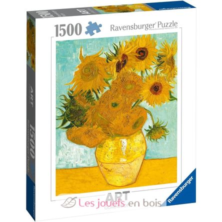 Puzzle Los girasoles de Van Gogh 1500 piezas RAV12000078 Ravensburger 1