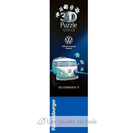 Puzzle 3D T1 Volkswagen 162 pzs RAV12008077 Ravensburger 4