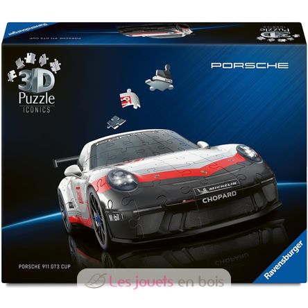 Puzzle 3D Porsche 911 GT3 Cup 108 piezas RAV12008039 Ravensburger 1