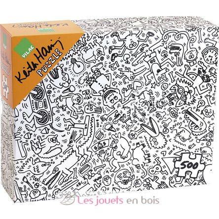 Puzzle Keith Haring 500 piezas V9223 Vilac 3
