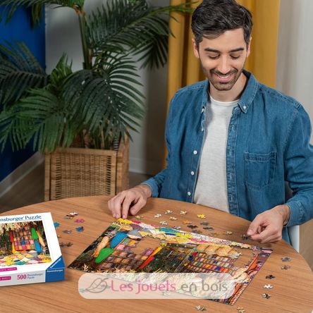 Puzzle Mercado de especias en Marruecos 500 piezas RAV12001816 Ravensburger 4