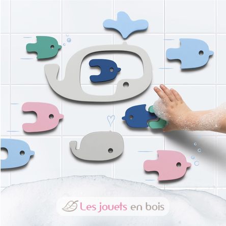 Puzzle de baño - Baleines QU-171027 Quut 2