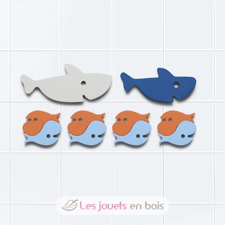 Rompecabezas de baño - Tiburones QU-171041 Quut 3