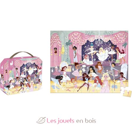 Puzle bailarines 100 piezas J02393 Janod 3