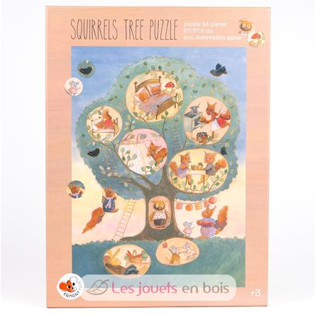 Puzle El árbol de las ardillas EG570195 Egmont Toys 1