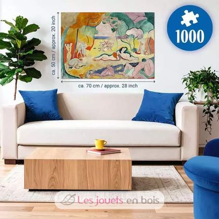 Puzzle La alegría de vivir Henri Matisse 1000 piezas RAV12002025 Ravensburger 4