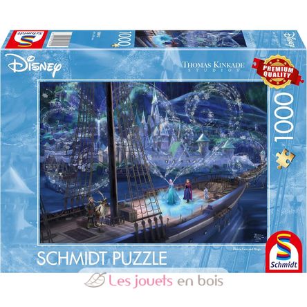 Puzzle Elsa amor y magia 1000 piezas S-58052 Schmidt Spiele 1