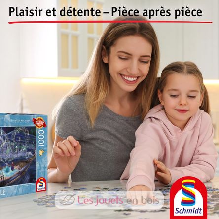 Puzzle Elsa amor y magia 1000 piezas S-58052 Schmidt Spiele 6