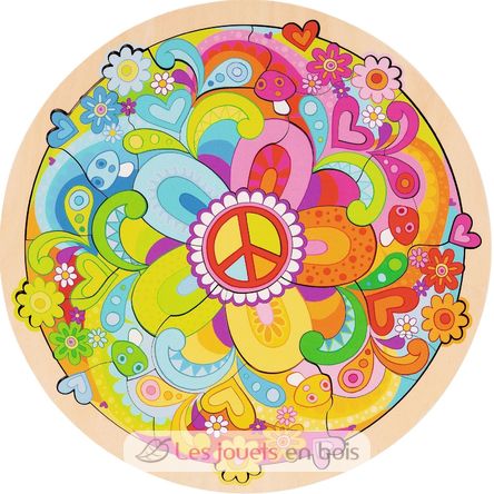 Encaje Mandala Flowers GK57303 Goki 1