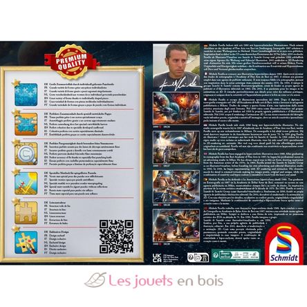 Puzzle Misiones espaciales 1000 pzs S-58537 Schmidt Spiele 3