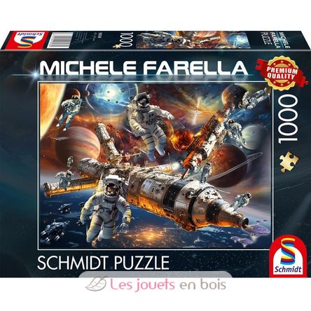 Puzzle Magia de las galaxias 1000 pzs S-58538 Schmidt Spiele 1