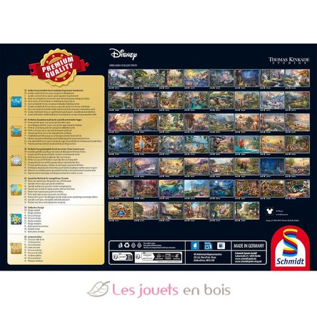 Puzzle El zorro y el sabueso 1000 piezas S-58050 Schmidt Spiele 5