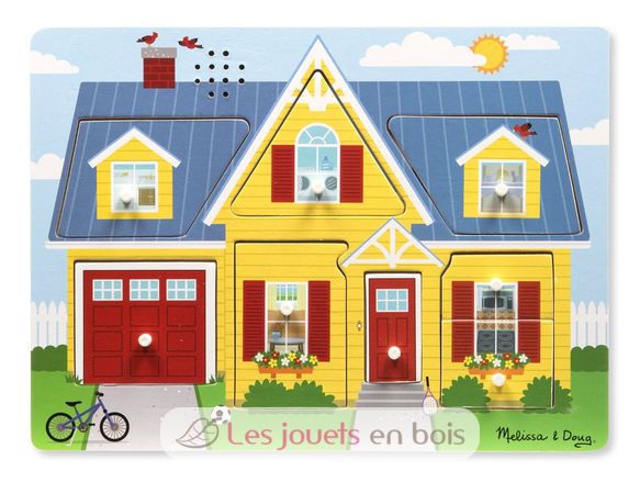 Rompecabezas sonoro - Alrededor de la casa M&D10734 Melissa & Doug 1