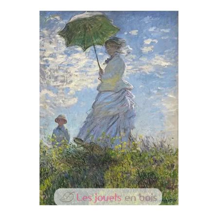 Puzzle Mujer con sombrilla Claude Monet 1000 piezas RAV12002026 Ravensburger 2