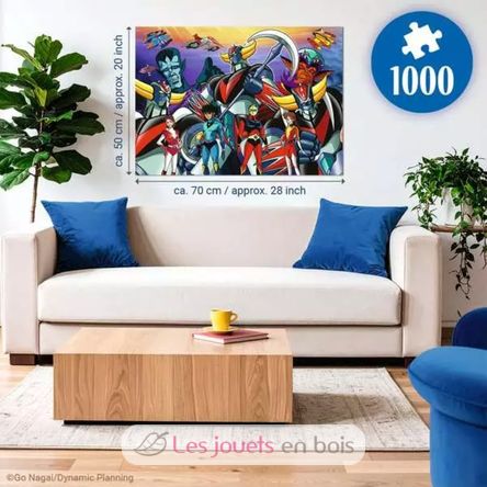 Puzzle El mundo de Goldorak 1000 piezas RAV-12002053 Ravensburger 3